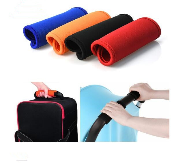Maniglia avvolgente in neoprene per bagagli e passeggini