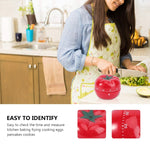 Timer meccanico da cucina a forma di pomodoro 55 min