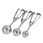 Cucchiaio da scavo per frutta in acciaio inox 4-6 cm