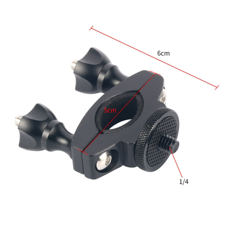 Supporto bici in alluminio per action camera DJI e GoPro