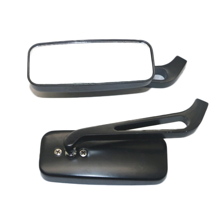 Specchietto retrovisore moto quadrato in alluminio antiriflesso