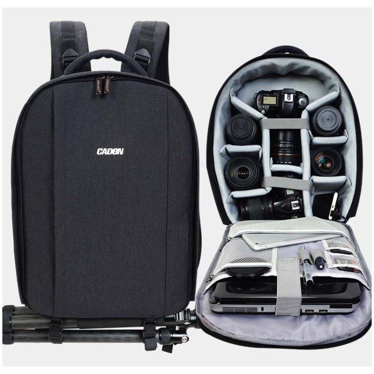 Borsa per fotocamera reflex USB CADeN Borsa per fotocamera unisex portatile impermeabile professionale Canon Nikon