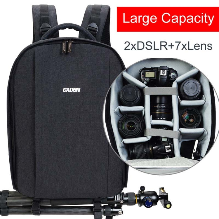 Borsa per fotocamera reflex USB CADeN Borsa per fotocamera unisex portatile impermeabile professionale Canon Nikon