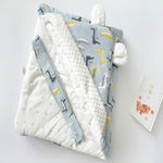 Coperta bambino in cotone cartoon 80x80 cm