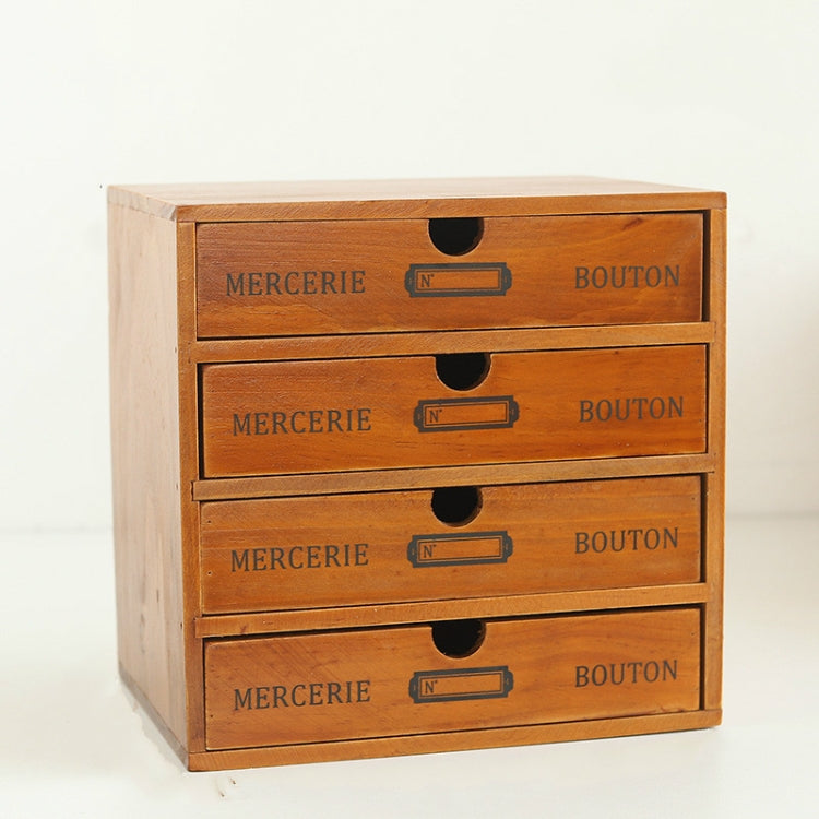 Scrivania in legno con cassetto singolo stile retrò
