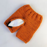 Set cappello lavorato a maglia e pantaloni neonato 0-3 mesi