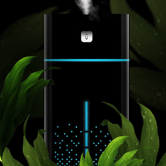 Umidificatore ad ultrasuoni USB 1000 ml con diffusore oli essenzi