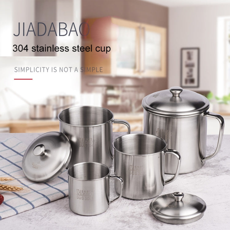 Tazza per bambini in acciaio inox 304 con coperchio e maniglia