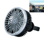 Ventilatore USB per auto con lampada LED mini