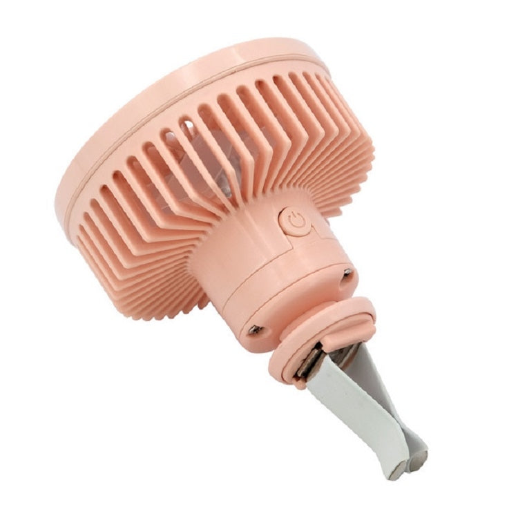 Ventilatore USB per auto con lampada LED mini