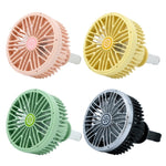 Ventilatore USB per auto con lampada LED mini