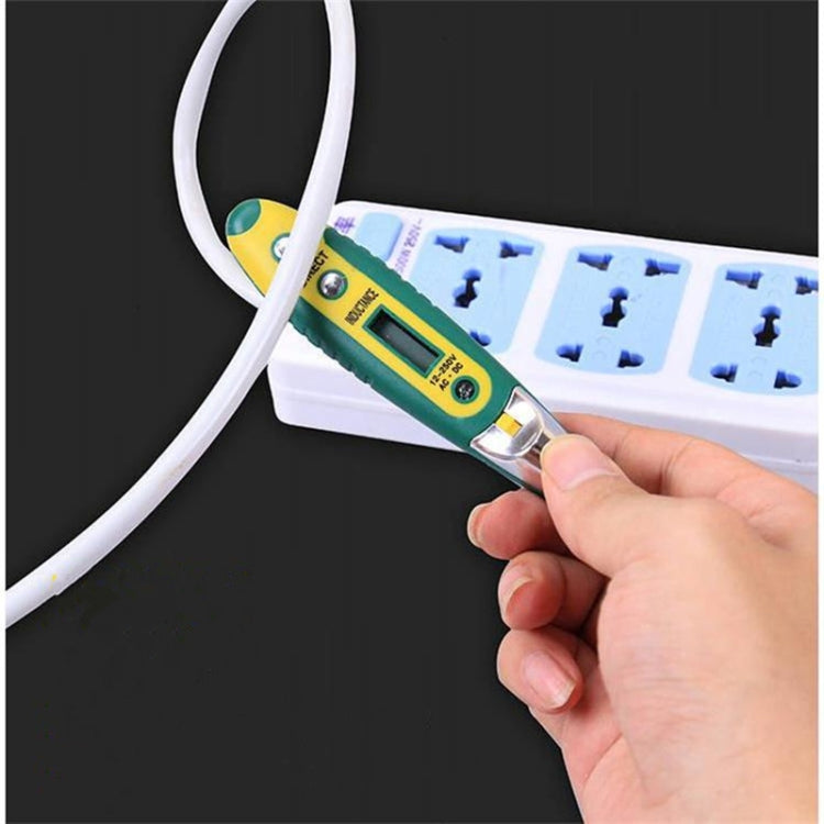 Penna tester digitale tensione 12-250V CA CC con luce LED