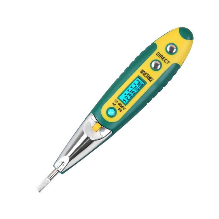 Penna tester digitale tensione 12-250V CA CC con luce LED