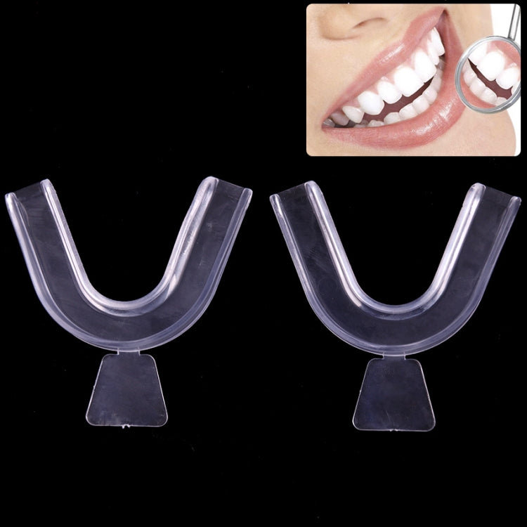 2 pezzi vassoi termoformatura paradenti dentale