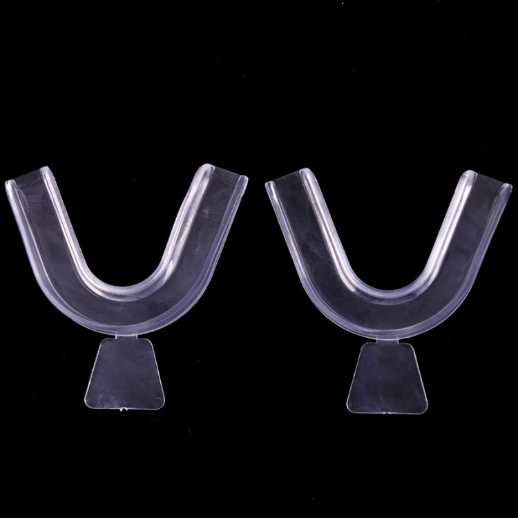 2 pezzi vassoi termoformatura paradenti dentale