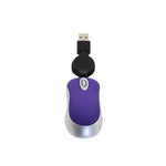 Mini mouse USB retrattile ottico 1600 DPI per computer