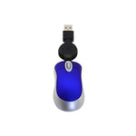 Mini mouse USB retrattile ottico 1600 DPI per computer