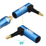 Adattatore audio fibra ottica Toslink maschio-femmina
