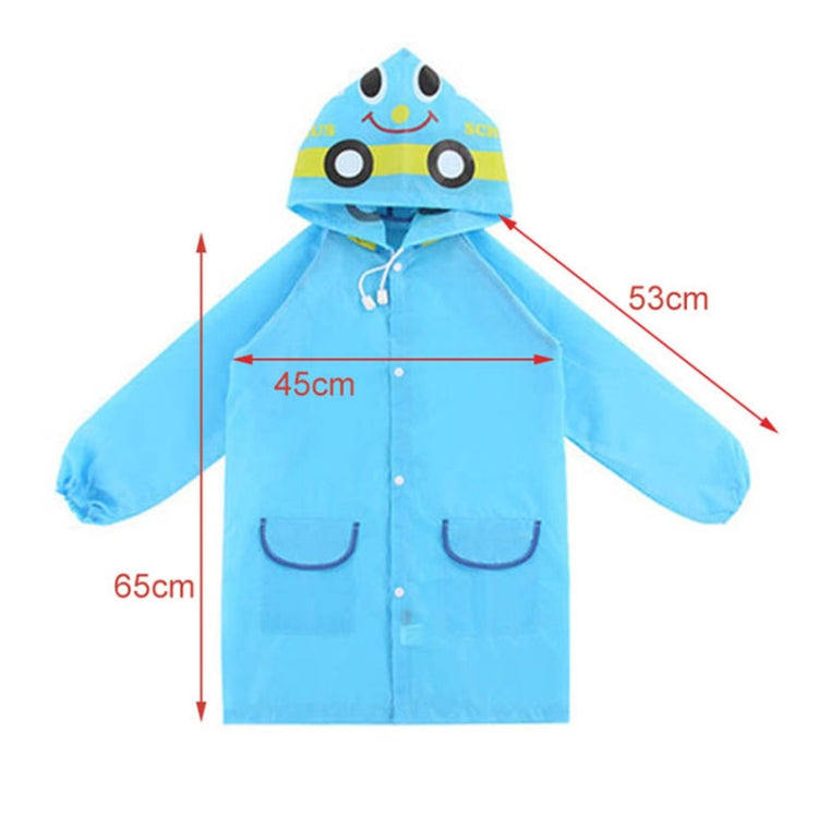 Cappotto antipioggia impermeabile per bambini 65x55x50 cm