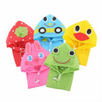 Cappotto antipioggia impermeabile per bambini 65x55x50 cm