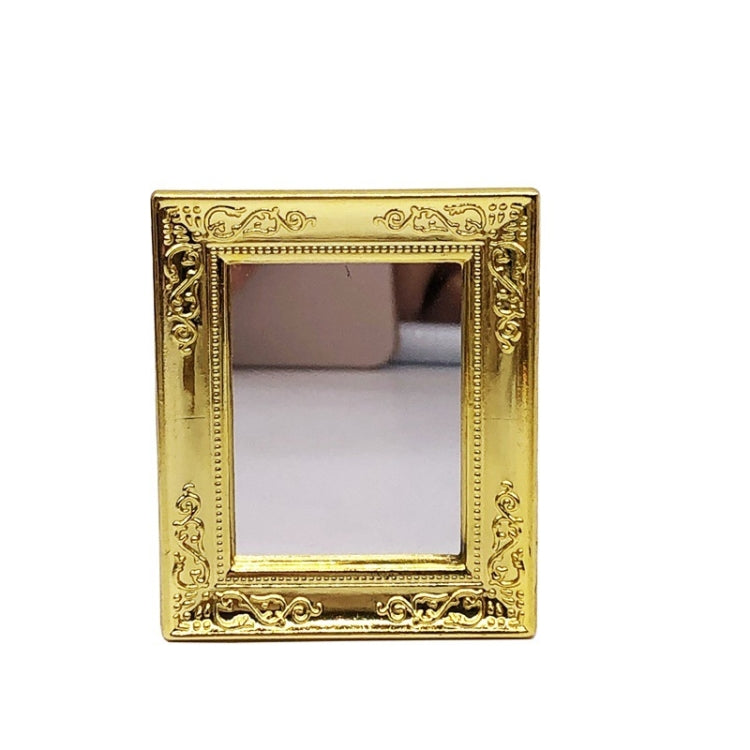 Specchio da parete per casa delle bambole 1:12 8x6 cm