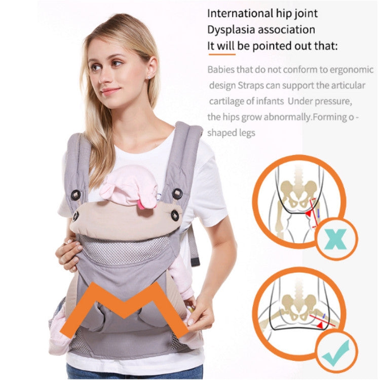Marsupio porta bambini Four Seasons in cotone traspirante