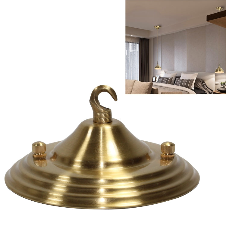 Lampada da parete con base in rame 10-12 cm