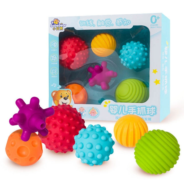 Set 6 giocattoli bagno bambini in gomma morbida
