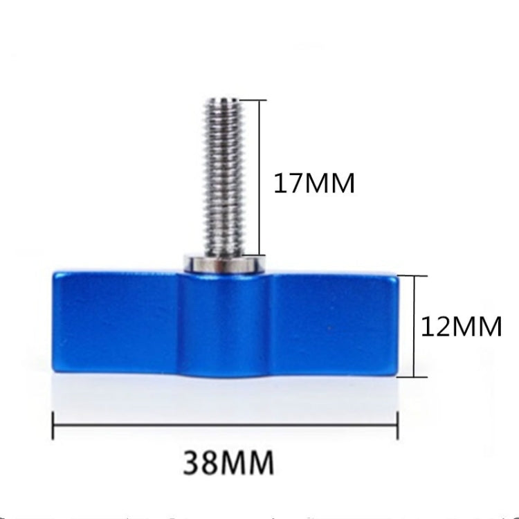 Vite a mano a T in lega di alluminio M4 M5 M6 10 pezzi