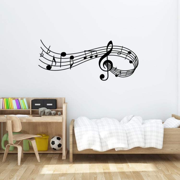 Adesivo murale note musicali in PVC opaco rimovibile