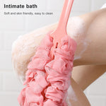 Spazzola da bagno antiscivolo con manico lungo 44 cm