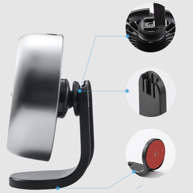 Mini ventilatore elettrico USB per auto con luce