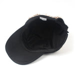 Berretto da baseball con parrucca unisex in cotone