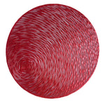 2 Tovagliette tonde in silicone PVC 38cm per tavola