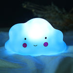 Lampada da comodino LED Cartoon Clouds in silicone