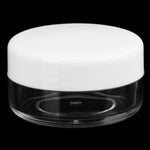 Flacone cosmetico mini 5 ml in plastica trasparente