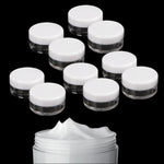 Flacone cosmetico mini 5 ml in plastica trasparente