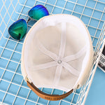 Cappello da padrone di casa in cotone e lino regolabile