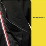 Giacca da uomo casual con cerniera slim fit streetwear