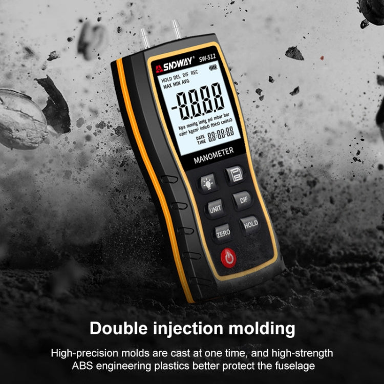 Tester digitale di pressione differenziale SNDWAY SW512 - immagine 11