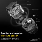 Tester digitale di pressione differenziale SNDWAY SW512 - immagine 9