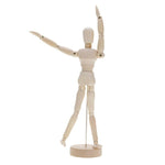 Marionetta in legno modello umanoide 16 cm