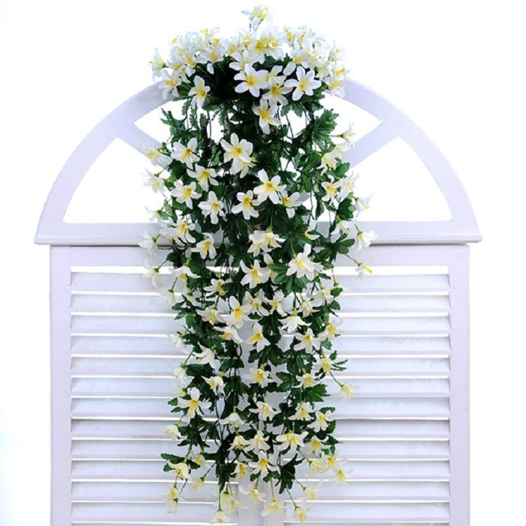 Fiore artificiale giglio appeso a parete 80 cm