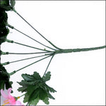 Fiore artificiale giglio appeso a parete 80 cm