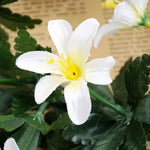 Fiore artificiale giglio appeso a parete 80 cm