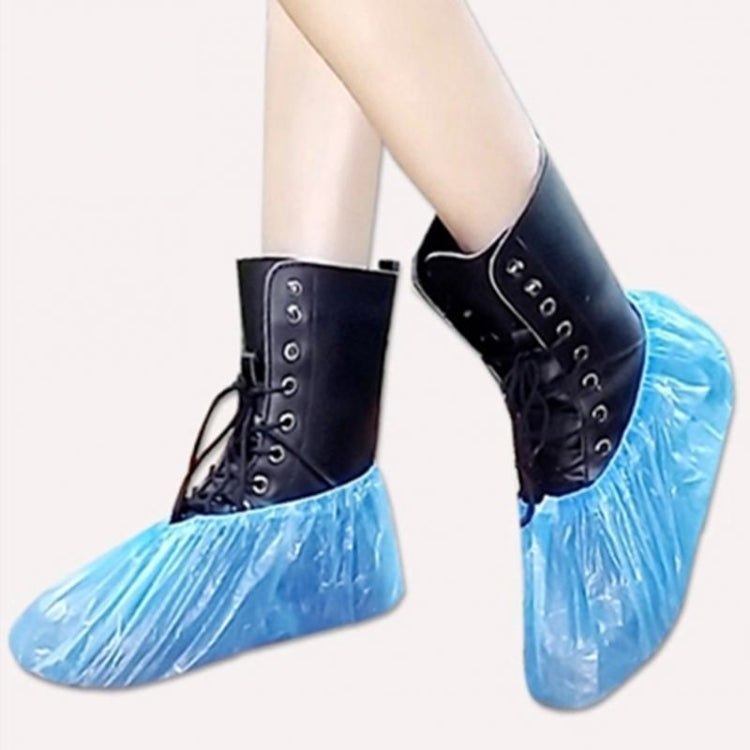 Copriscarpe monouso in plastica spessa CPE 100 pezzi