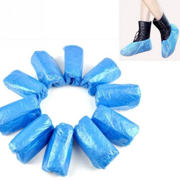 Copriscarpe monouso in plastica spessa CPE 100 pezzi