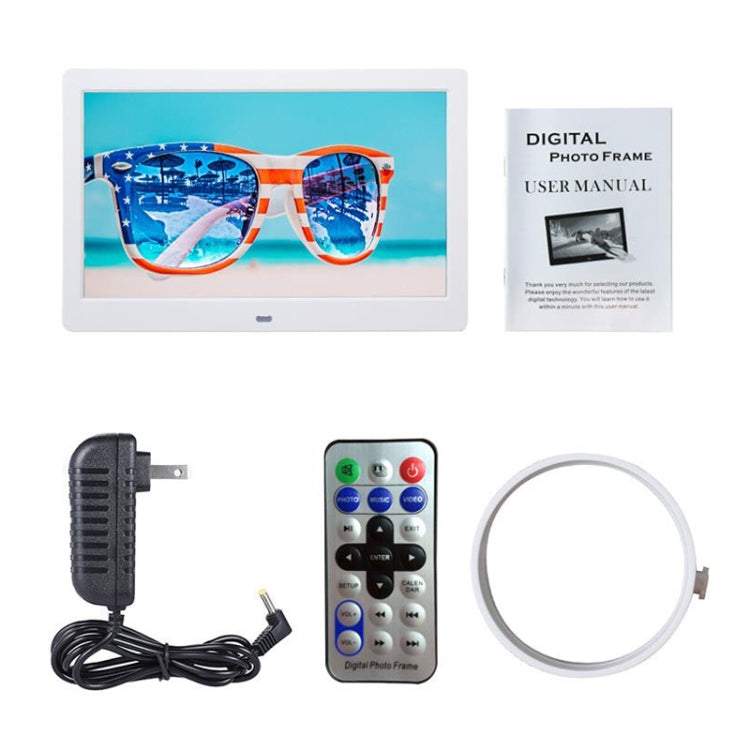 Cornice digitale LED 10,1 pollici con telecomando e memoria SD