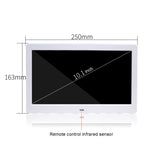 Cornice digitale LED 10,1 pollici con telecomando e memoria SD