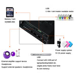 Cornice digitale LED 10,1 pollici con telecomando e memoria SD